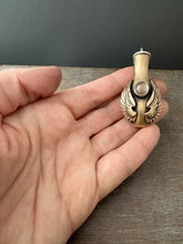 Load image into Gallery viewer, Winged Vessel with Andesine
