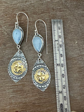 Load image into Gallery viewer, Leland blue keum boo earrings
