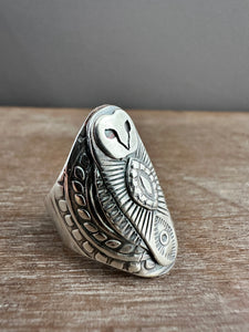 Eye owl ring size 10.5