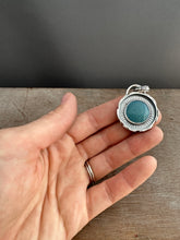 Load image into Gallery viewer, Leland blue fish parable pendant
