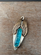 Load image into Gallery viewer, Apatite Wing Necklace
