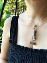 Load image into Gallery viewer, Handmade Bell Tassel with Quartz Crystal
