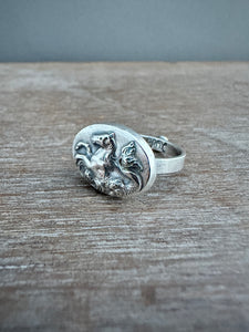 Hippocampus ring - size 7.25