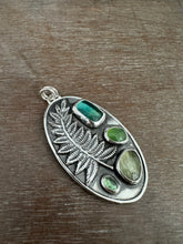 Load image into Gallery viewer, Spring Fern pendant 3
