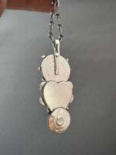 Load image into Gallery viewer, Leland Blue and Mystic Topaz Sacred Heart
