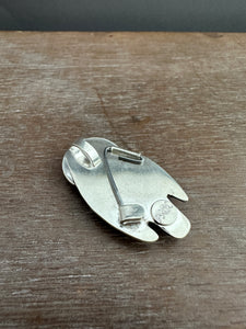 Sterling silver owl pendant/brooch