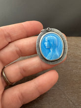 Load image into Gallery viewer, Our Lady of Lourdes Enameled pendant

