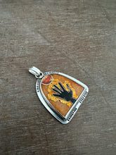 Load image into Gallery viewer, The Hand of the Maker 3, Coisonne Enamel Medallion
