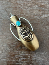 Load image into Gallery viewer, Vessel with Dragon and Amazonite
