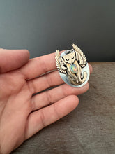 Load image into Gallery viewer, Kitty Pet with Wings and an Opal
