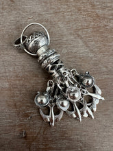 Load image into Gallery viewer, Handmade Bell and Birds Tassel with Vintage Swarovski Crystal
