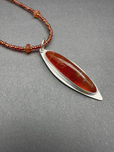 Load image into Gallery viewer, Snakeskin Agate BeadedNecklace

