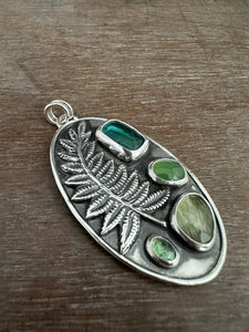 Spring Fern pendant 3