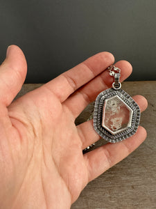 Clear Quartz Medallion