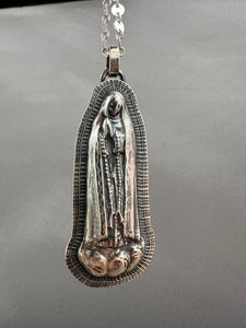 Our Lady of Fatima Sacred Heart pendant