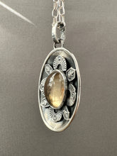 Load image into Gallery viewer, Double sided Jewel owl with Smokey quartz
