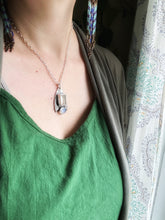 Load image into Gallery viewer, Quartz wing necklace
