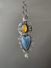 Load image into Gallery viewer, Leland Blue and Opal Sacred Heart
