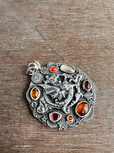 Fire Dragon Medallion