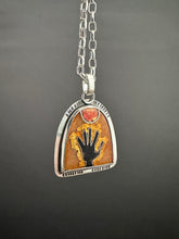 Load image into Gallery viewer, The Hand of the Maker 3, Coisonne Enamel Medallion
