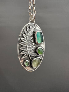 Spring Fern pendant 3