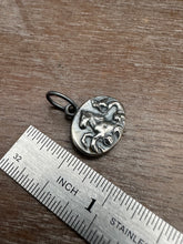 Load image into Gallery viewer, Solid Silver Hippocampus pendant
