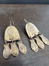Load image into Gallery viewer, Brass Fish Earrings
