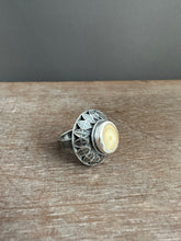 Load image into Gallery viewer, Fossilized Walrus Tusk Ring Size 8
