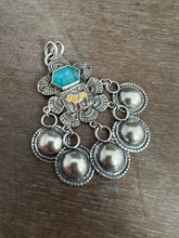 Load image into Gallery viewer, Golden Lion with Apatite and handmade jingles
