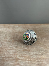 Load image into Gallery viewer, Millefiori statement ring size 8.5
