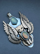 Load image into Gallery viewer, Opal Cat with Wings
