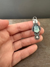 Load image into Gallery viewer, Icy blue pendant

