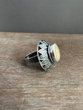 Load image into Gallery viewer, Fossilized Walrus Tusk Ring Size 8
