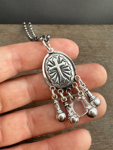 Light catcher Cross Medallion