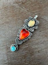 Load image into Gallery viewer, Roserita and Opal Sacred Heart
