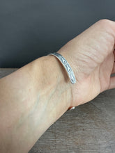 Load image into Gallery viewer, Sterling silver fish cuff bracelet
