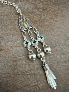 Jingly tassel pendant