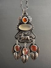 Load image into Gallery viewer, A Fall Celebration - deer pendant
