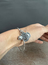 Load image into Gallery viewer, Sterling silver Jingle bangle
