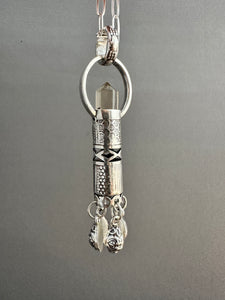 Handmade Quartz Crystal pendant