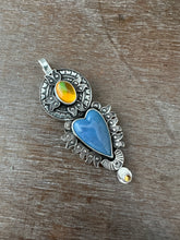 Load image into Gallery viewer, Leland Blue and Opal Sacred Heart
