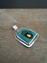 Load image into Gallery viewer, The Hand of the Maker 4, Coisonne Enamel Medallion
