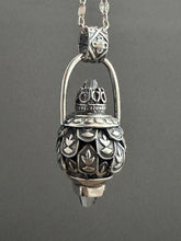 Load image into Gallery viewer, Vintage crystal dragon egg medallion
