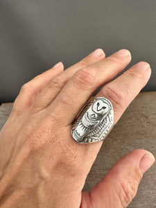 Moon owl ring size 9.5