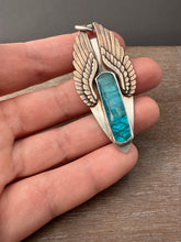 Load image into Gallery viewer, Apatite Wing Necklace
