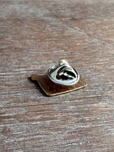 Load image into Gallery viewer, 14k Gold fill bird pin, lapel pin, scatter pin

