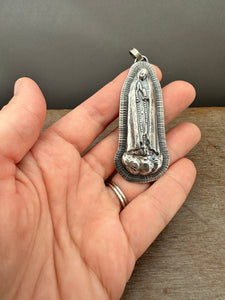 Our Lady of Fatima Sacred Heart pendant