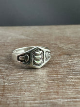 Load image into Gallery viewer, Trinity moon ring
