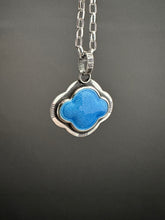 Load image into Gallery viewer, Happy Cloud Enameled pendant
