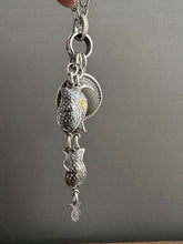 Load image into Gallery viewer, Lake Erie Beach Stone Fish Parable Pendant 1.

